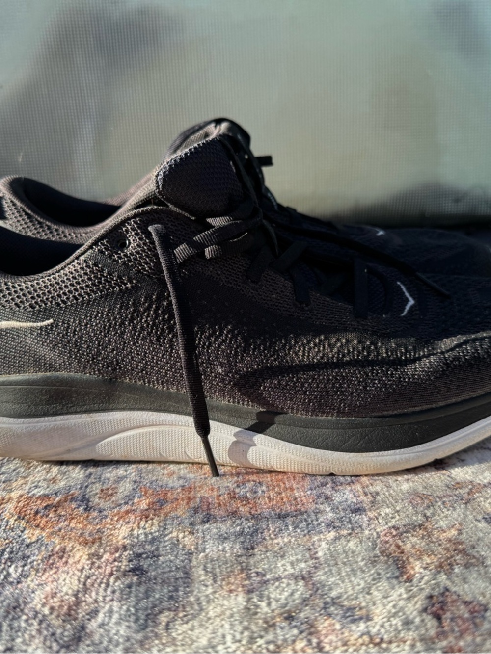 Hoka Men's Black Athletic Running Shoes